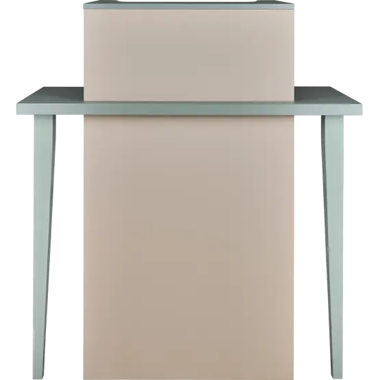 modern reception desk for salons or studios

salon reception desk small footprint