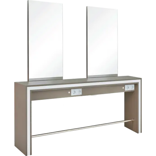 Mila Show II Styling Unit

modern salon styling unit

hairdressing station with mirror
