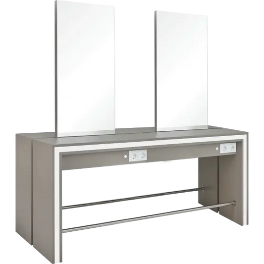 multi-user hairdressing station

professional central styling furniture

salon workstation with storage
