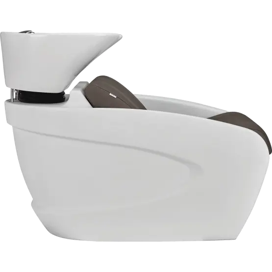 ergonomic wash unit with tilting basin

stylish salon backwash chair with sink