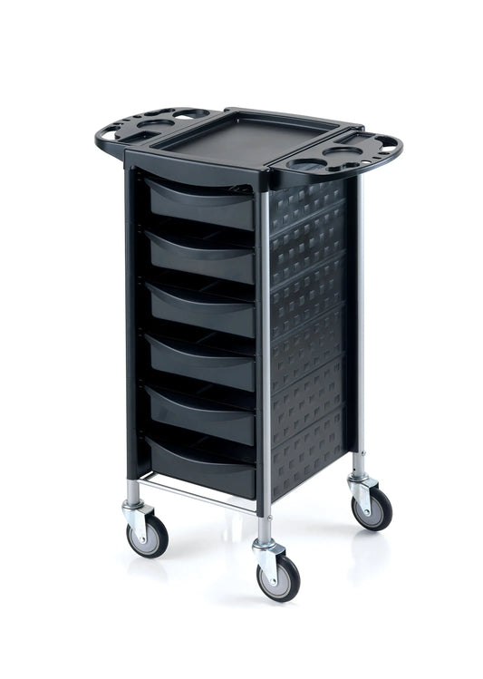 REM Apollo Trolley Black

Salon trolley with express delivery

Beauty salon storage trolley

