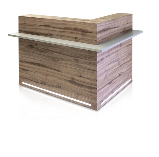 REM Till cut out to a desk handbag shelf REM