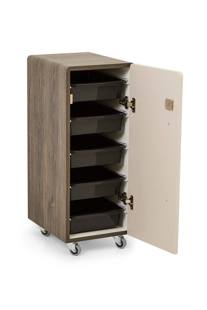 REM Zen salon trolley

Trolley with coloured drawers

Salon trolley silver handles