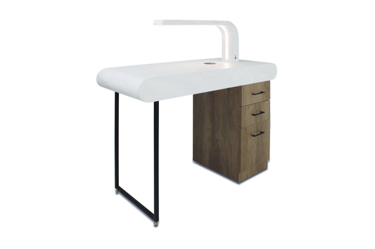 REM Monaco Nail Bar 2 Pos

Double manicure station UK

Salon nail bar with storage
