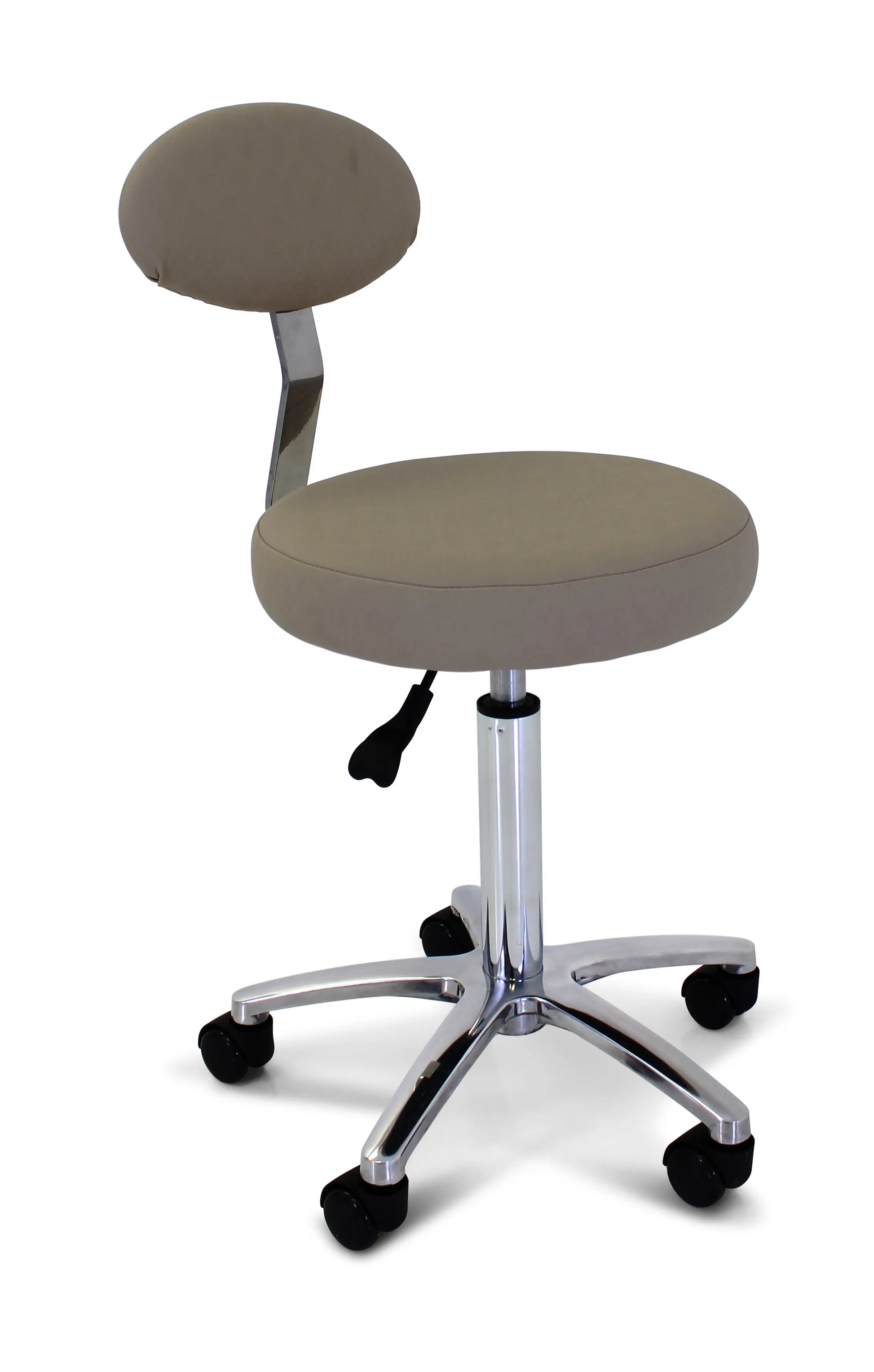 “REM Therapist Stool with backrest”

“Adjustable salon stool in multiple colours”

“Ergonomic therapy stool with wheels”