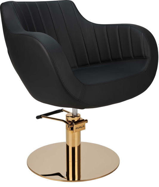 Ayala Thomas P black Styling Chair Sleek Sturdy