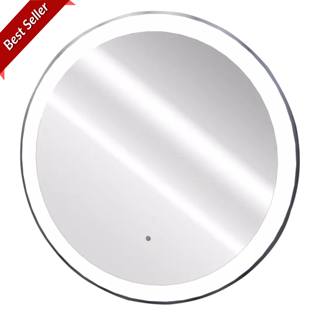 Kaemark Glo LED Round Mirror